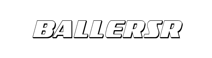 Americorps 3D Extra-Condensed  Free Fonts Download