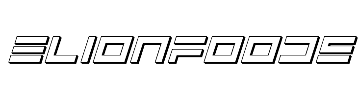 Avenger 3D Italic  Free Fonts Download