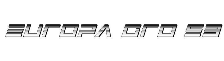 Avenger Chrome Italic  Free Fonts Download