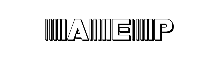 Bamf 3D  Free Fonts Download