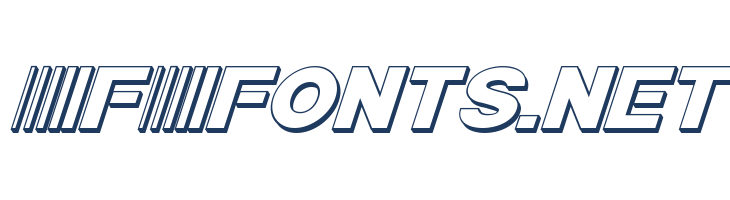 Bamf 3D Italic font — Lorem ipsum body text preview