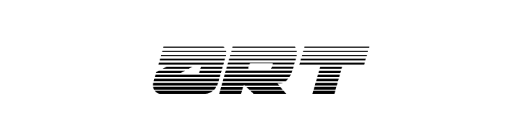 Banjin Scanlines Italic  Free Fonts Download
