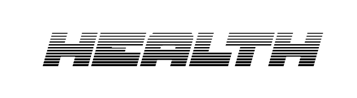 Banjin Scanlines Italic  Free Fonts Download