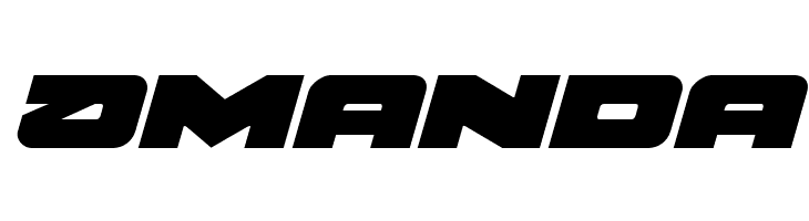 Banjin Expanded Italic  Free Fonts Download