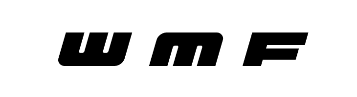 Banjin Expanded Italic  Free Fonts Download