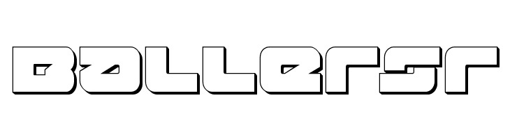 Banjin 3D  Free Fonts Download