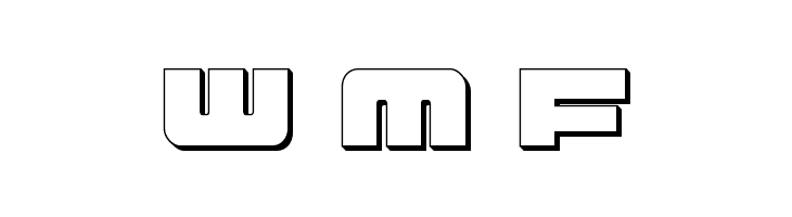 Banjin 3D  Free Fonts Download