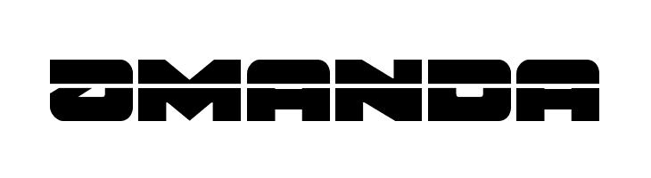 Banjin Laser  Free Fonts Download