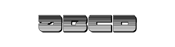 Banjin Chrome  Free Fonts Download