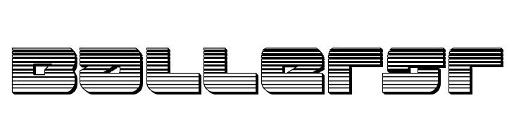 Banjin Chrome  Free Fonts Download