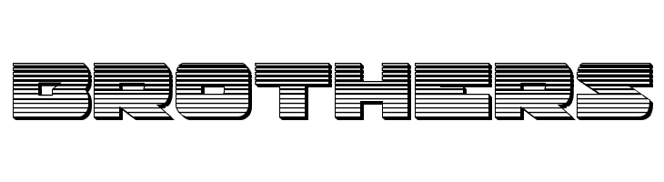 Banjin Chrome  Free Fonts Download