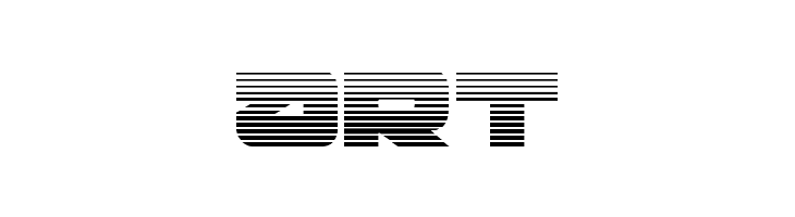 Banjin Scanlines  Free Fonts Download