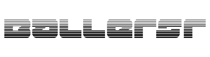 Banjin Scanlines  Free Fonts Download