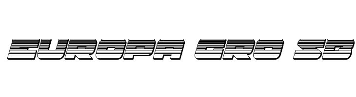 Banjin Chrome Italic  Free Fonts Download