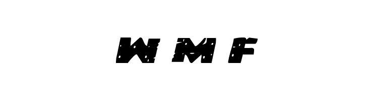 Behemuth Expanded Italic  Free Fonts Download