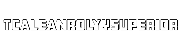 Buchanan 3D  Free Fonts Download