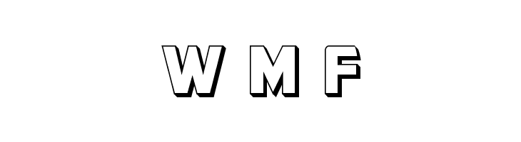 Buchanan 3D  Free Fonts Download