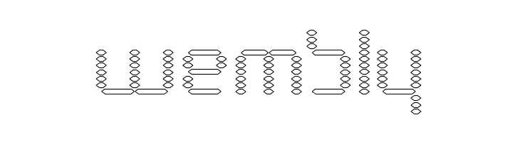 Byte Police Outline  Free Fonts Download