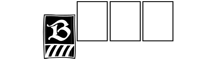 BoisterCapitals  Free Fonts Download