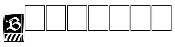 BoisterCapitals  Free Fonts Download