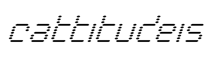 Byte Police Super-Italic  Free Fonts Download