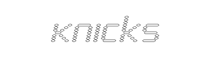 Byte Police Outline Italic  Free Fonts Download