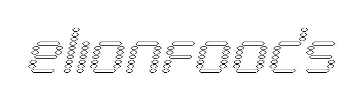 Byte Police Outline Italic  Free Fonts Download