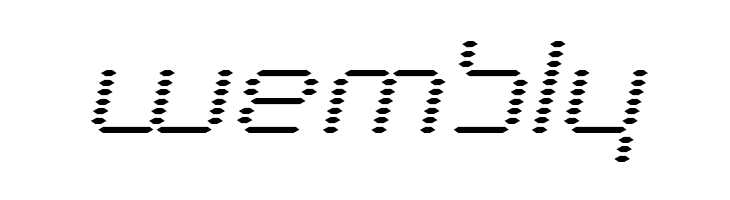 Byte Police Expanded Italic  Free Fonts Download