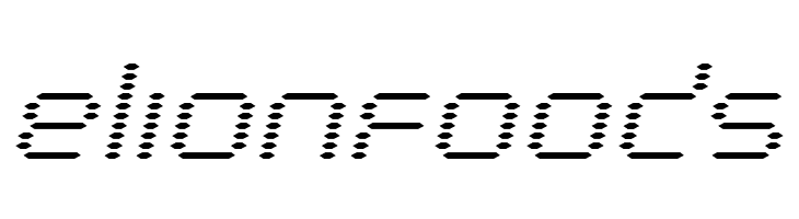 Byte Police Expanded Italic  Free Fonts Download