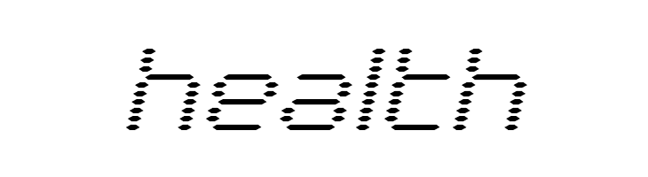 Byte Police Expanded Italic  Free Fonts Download