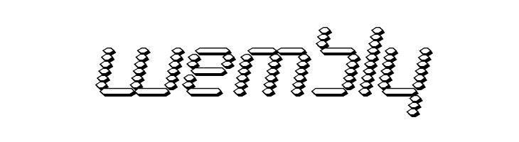 Byte Police 3D Italic  Free Fonts Download