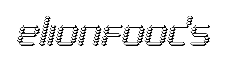 Byte Police 3D Italic  Free Fonts Download