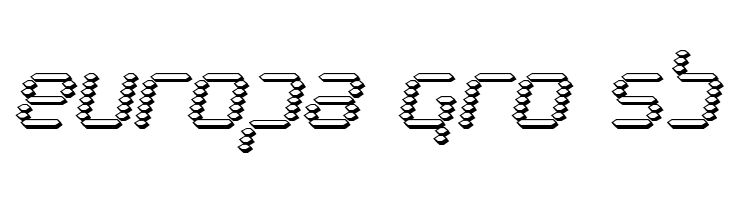 Byte Police 3D Italic  Free Fonts Download