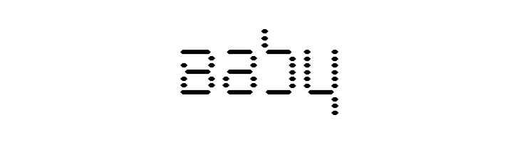 Byte Police Condensed  Free Fonts Download