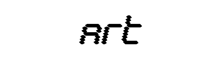 Byte Police Black Italic  Free Fonts Download