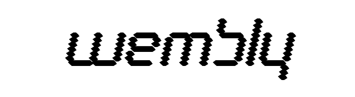 Byte Police Black Italic  Free Fonts Download