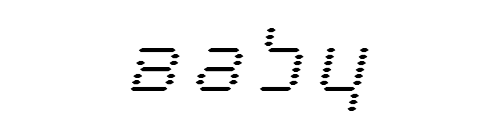 Byte Police Title Italic  Free Fonts Download