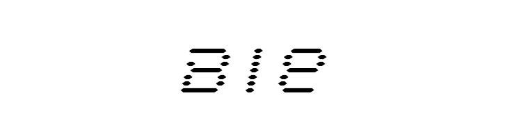 Byte Police Title Italic  Free Fonts Download