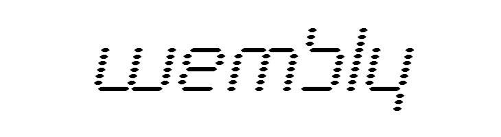 Byte Police Italic  Free Fonts Download