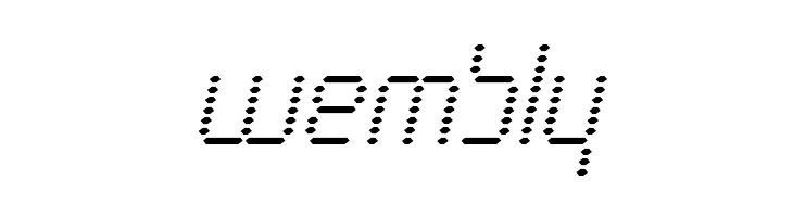 Byte Police Condensed Italic  Free Fonts Download