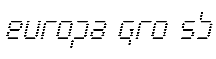 Byte Police Condensed Italic  Free Fonts Download