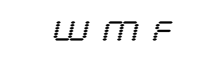 Byte Police Bold Italic  Free Fonts Download