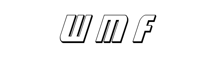 Camp Justice 3D Italic  Free Fonts Download