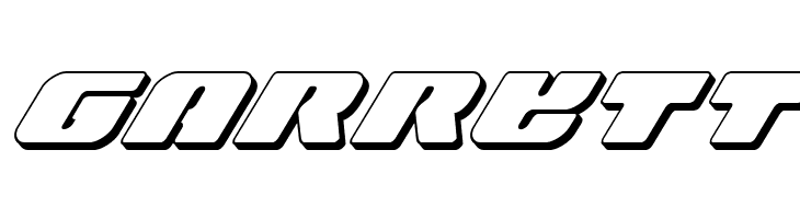 Capricus 3D Italic  Free Fonts Download