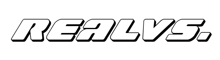 Capricus 3D Italic  Free Fonts Download