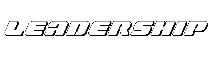 Capricus 3D  Free Fonts Download