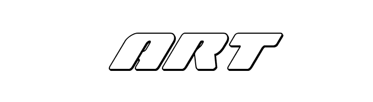 Capricus Outline Italic  Free Fonts Download