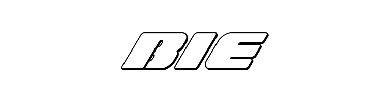 Capricus Outline Italic  Free Fonts Download