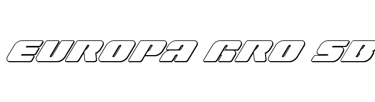 Capricus Outline Italic  Free Fonts Download