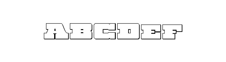 Chicago Express Outline  Free Fonts Download